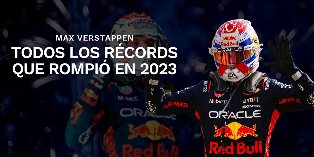 Todos los récords que rompió Max Verstappen en 2023