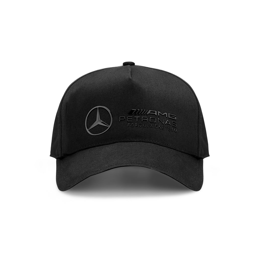 Mercedes AMG Petronas Gorra Negra 2022 Oficial F1 Frente