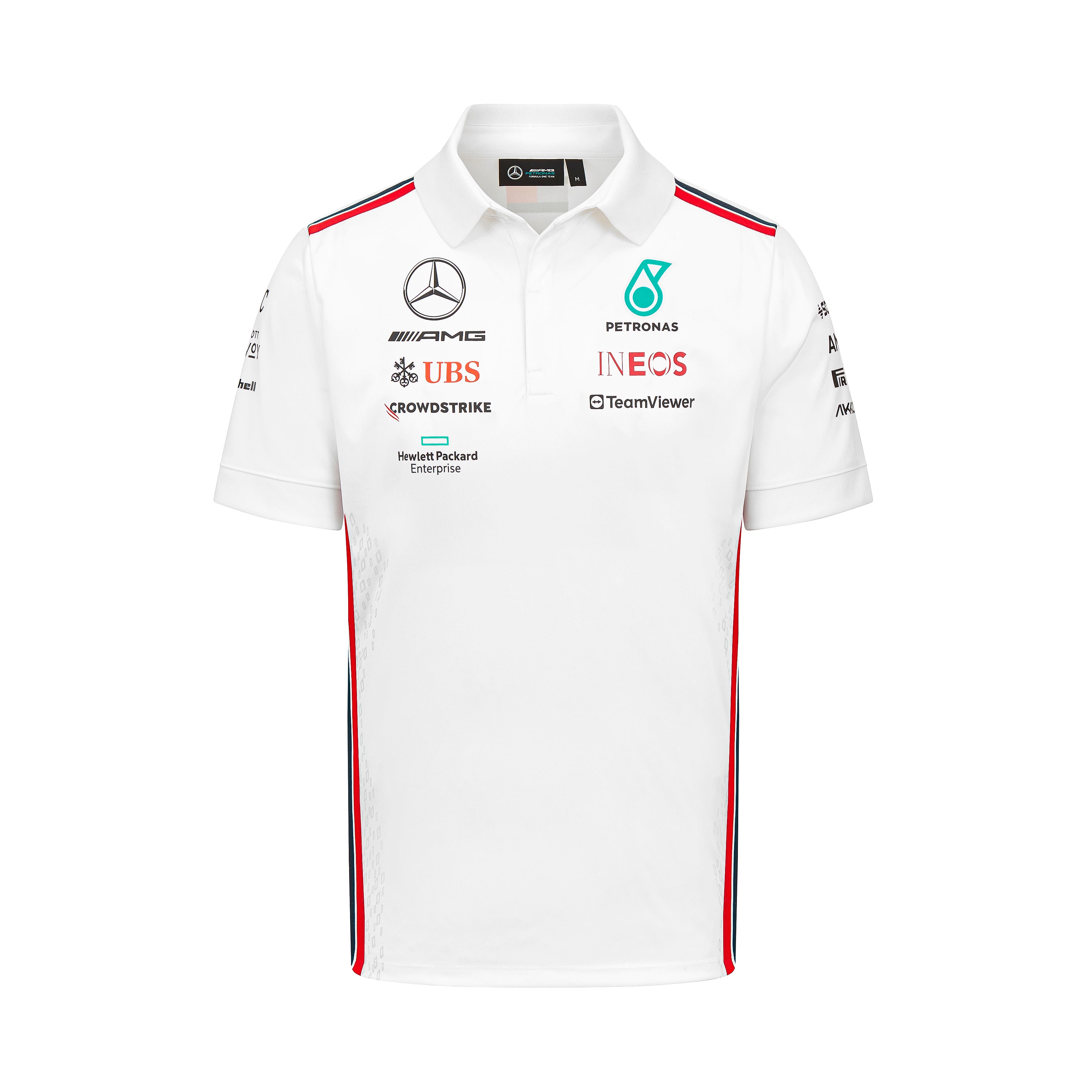 Camiseta polo de hombre Team Black Mercedes AMG F1 2023 Negro, Ropa \  Camisas de polo Equipo \ Equipos de Fórmula 1 \ Mercedes