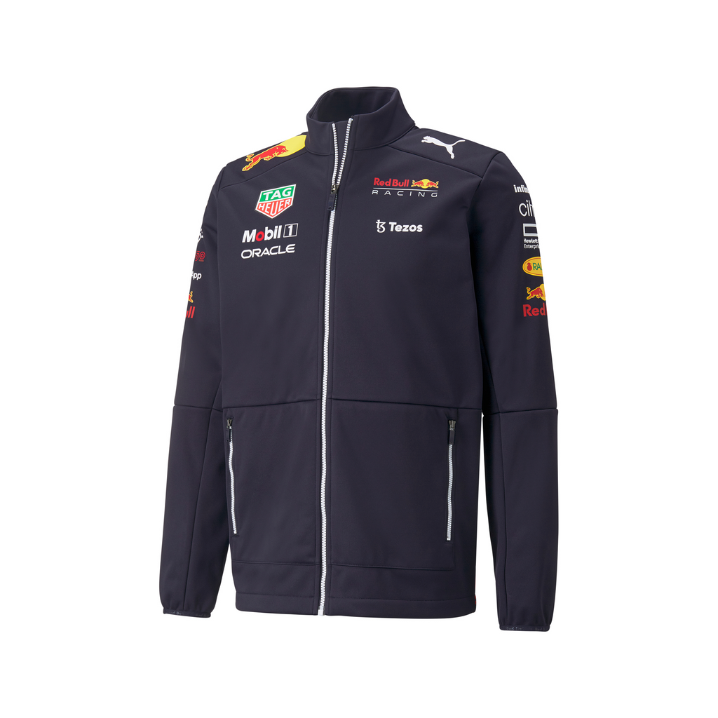 Chamarra Softshell Red Bull Racing Oficial F1 2022 Frente