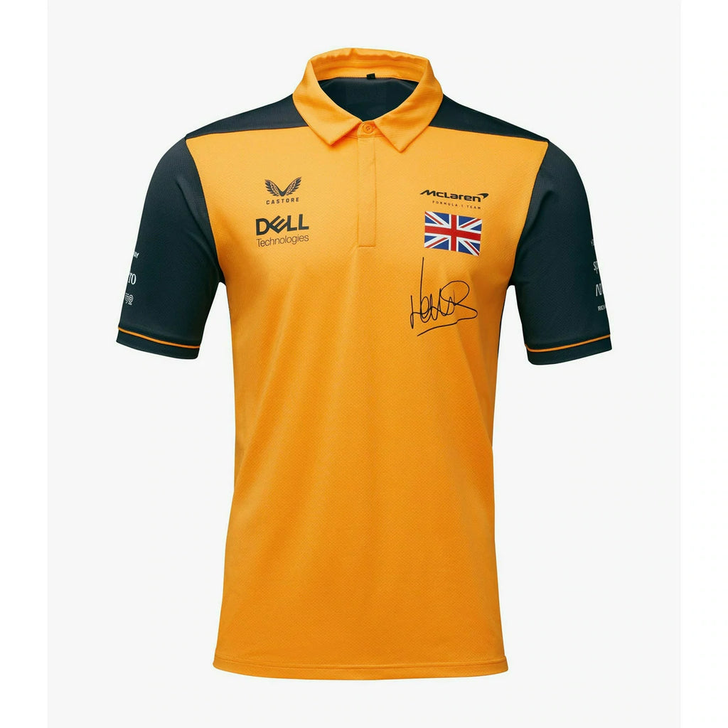McLaren Camiseta Polo Lando Norris Oficial 2022 F1 Frente